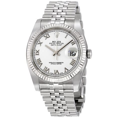 rolex datejust 36 white jubilee|Rolex Datejust 36 oystersteel.